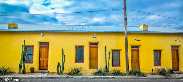 Barrio Viejo row houses