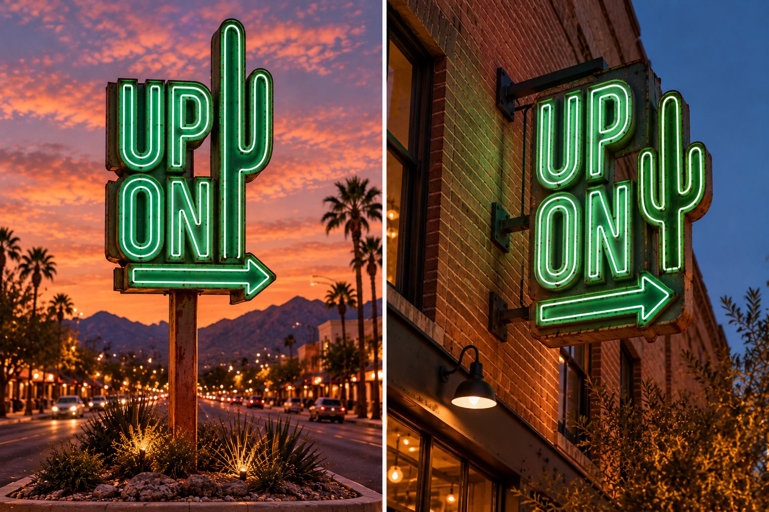 Neon sign concept