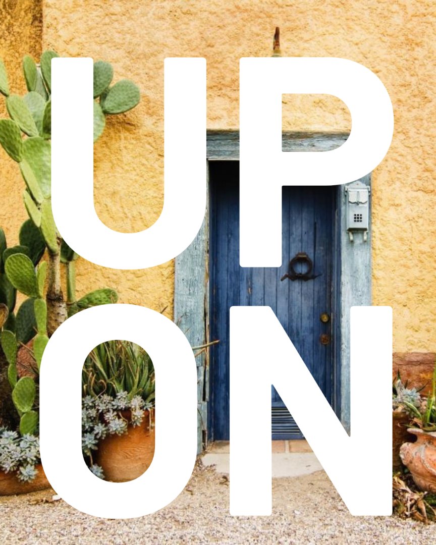 UP/ON social post