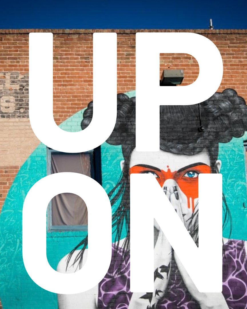 UP/ON social post
