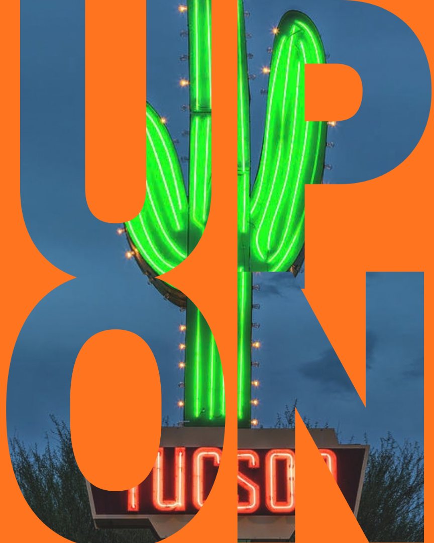 UP/ON social post