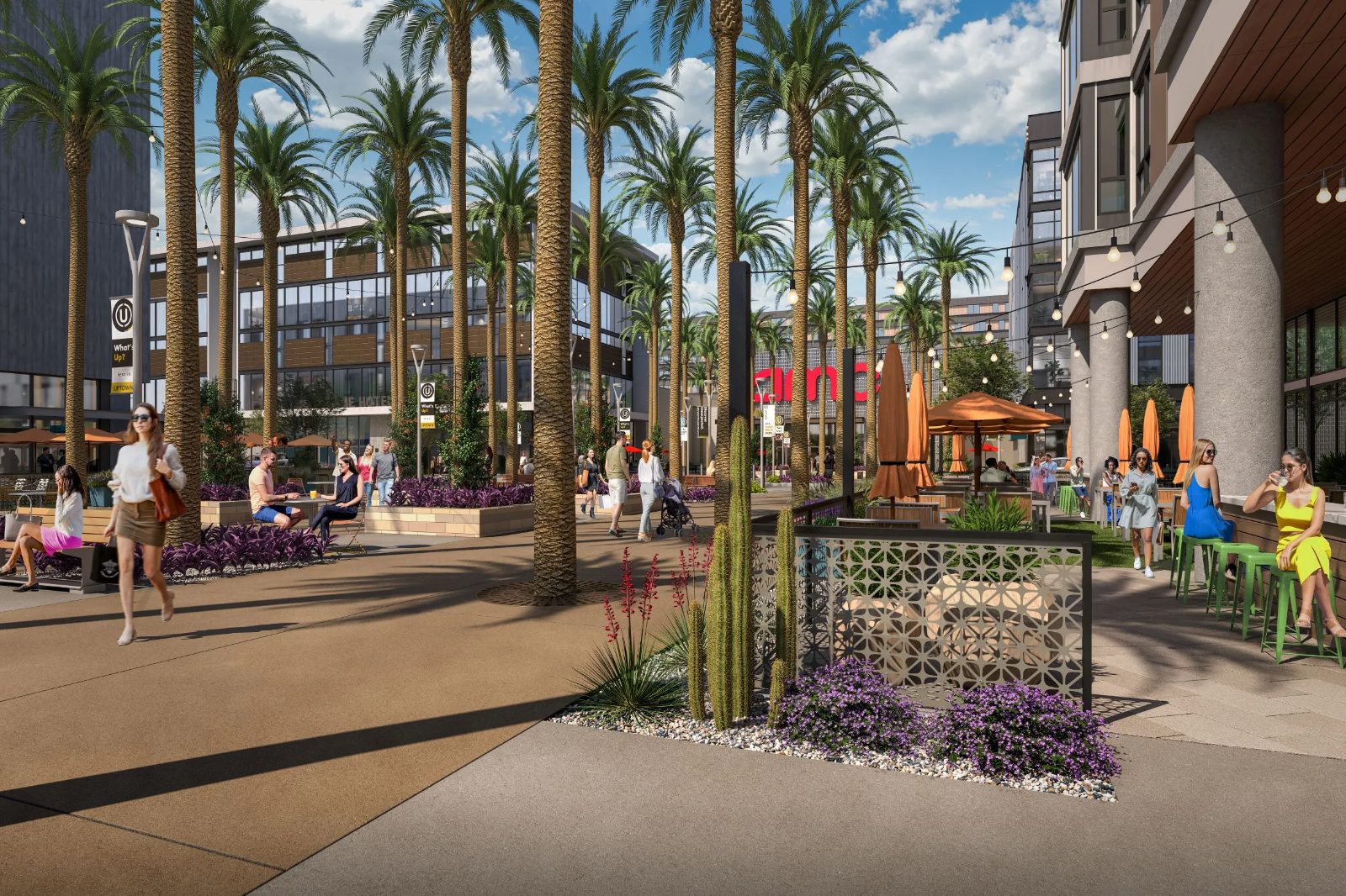Uptown plaza rendering