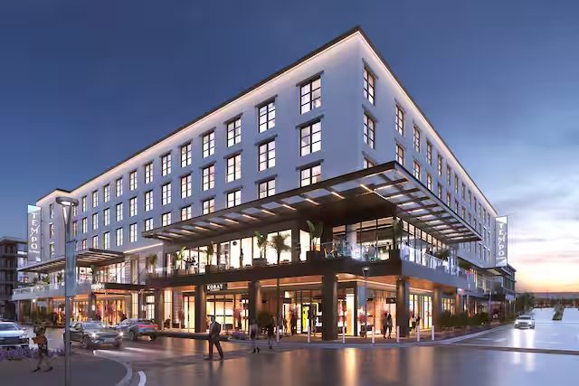 Tempo building rendering