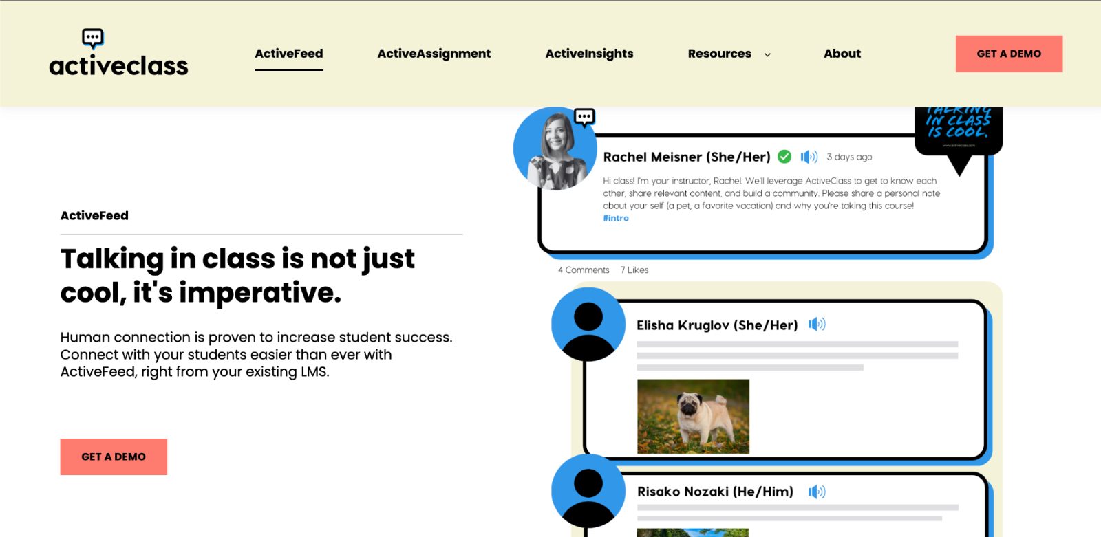 ActiveClass website