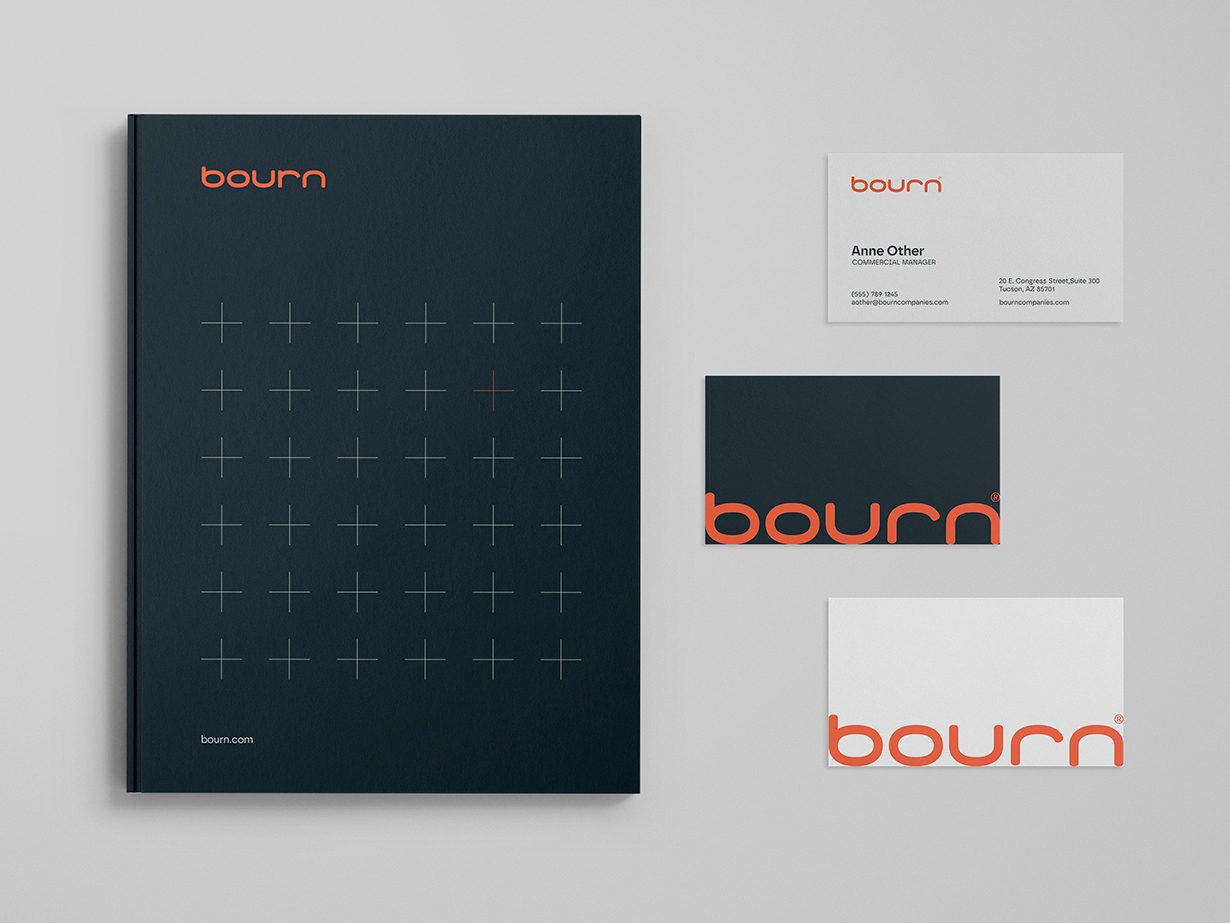 Bourn brand identity