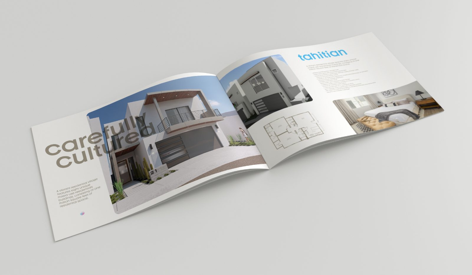 Brochure spread