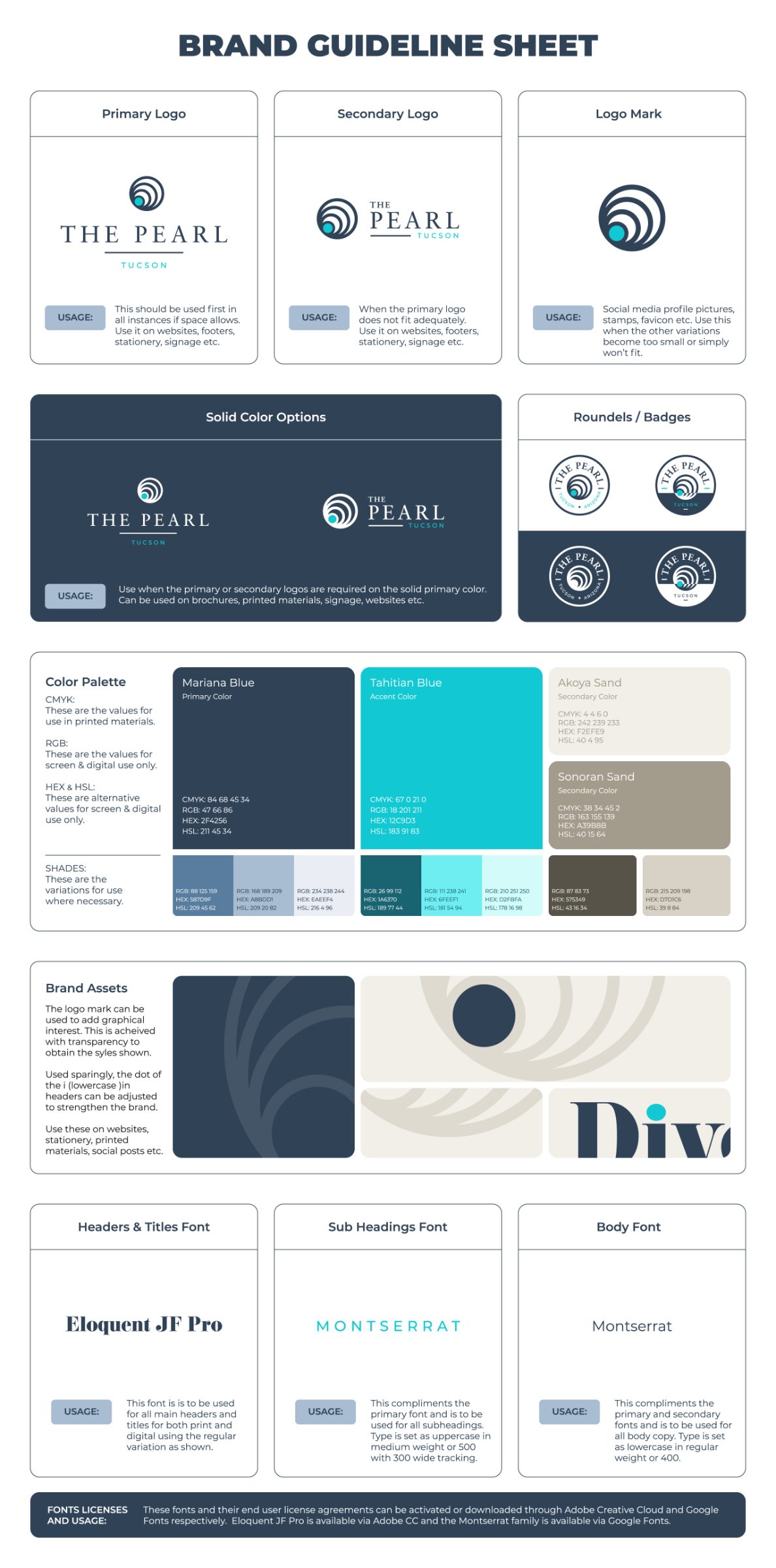 The Pearl brand guidelines