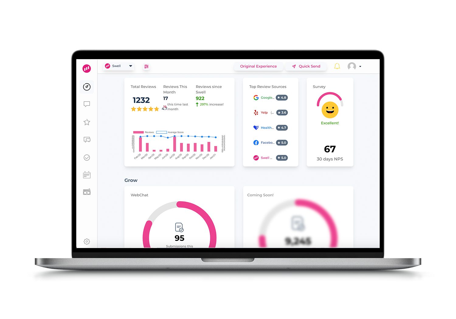 Insights dashboard